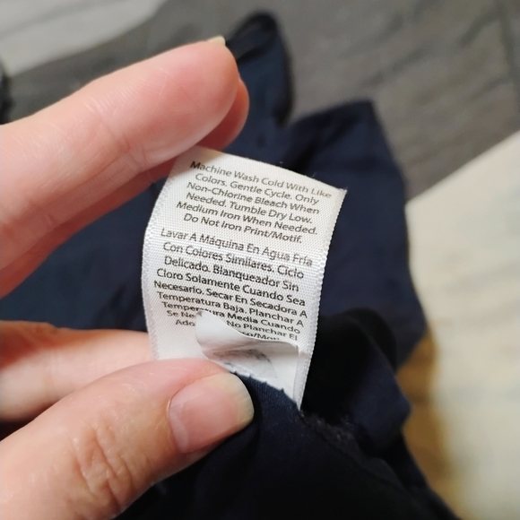 Time and Tru Navy Blue Camisole Top - Picture 4 of 8